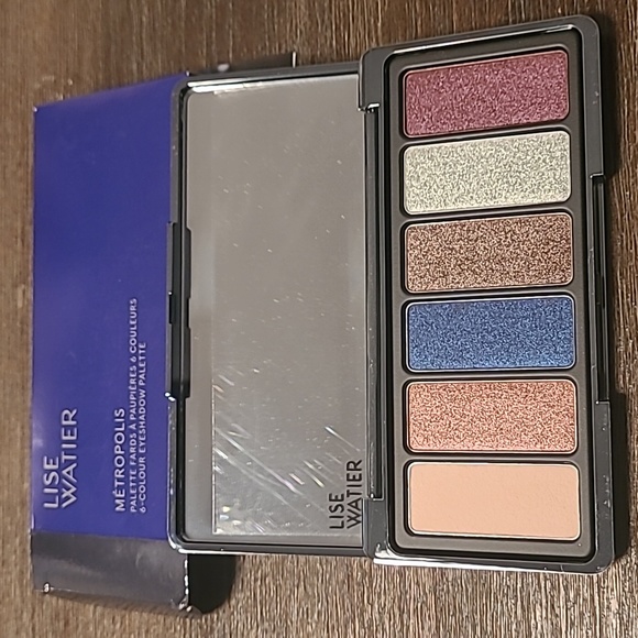 LISE WATIER Metropolis 6 colour eyeshadow palette - Picture 1 of 6